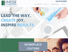 Tablet Screenshot of inesseconsulting.com